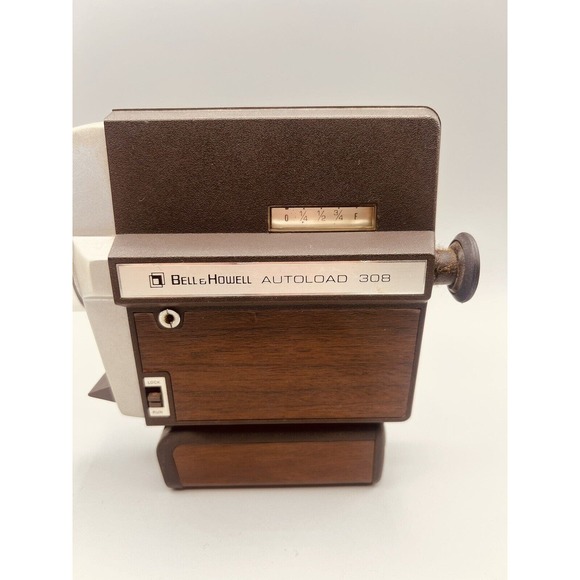SUPER 8 Bell & Howell Autoload 308 Super Eight Movie Camera with Tape (1968) - Picture 5 of 11